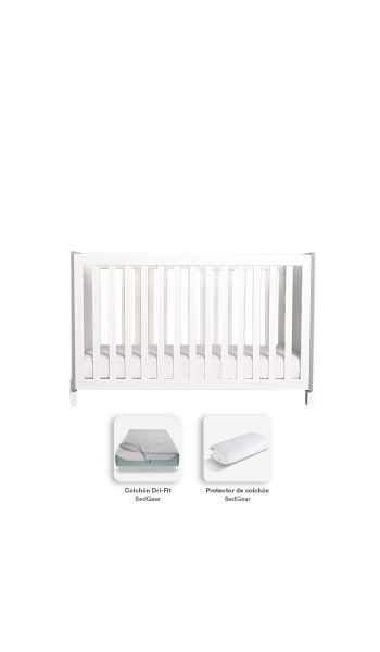 Set cuna Panello Blanca / Tablero color Gris 