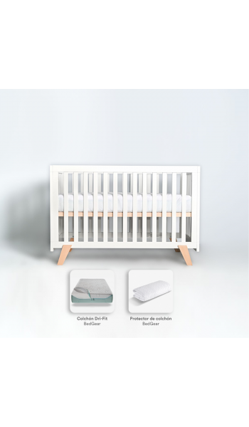 Cuna Luce color blanca
